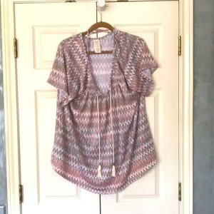 ❤️2/$30 Faded Glory Top 18W